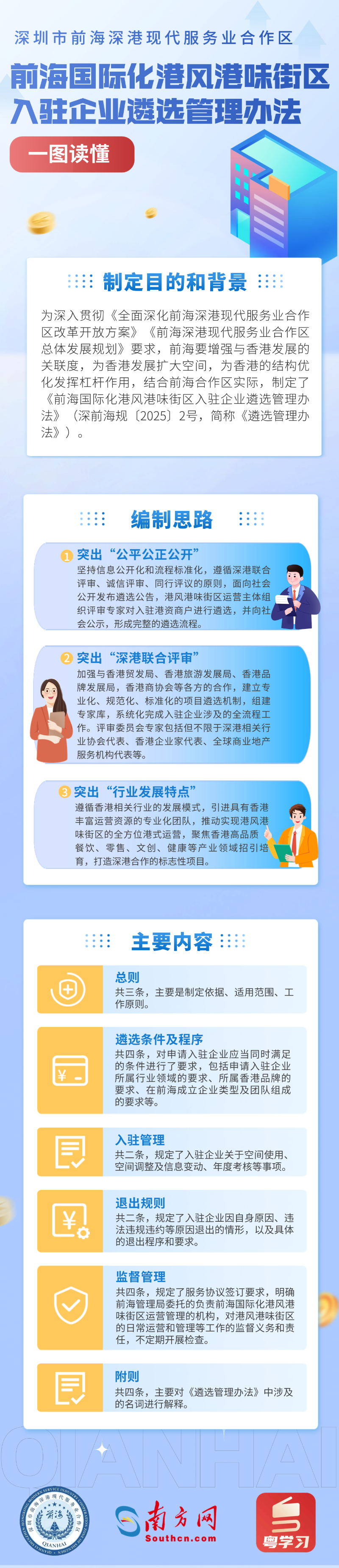 港风港味街区企业入驻 一图读懂