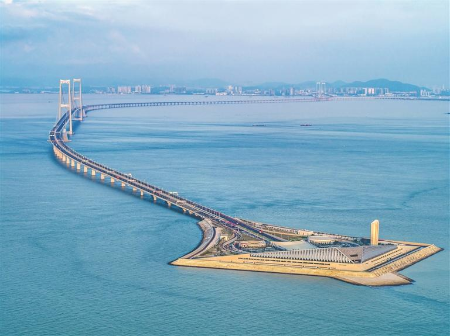 深中通道西人工岛将开放旅游