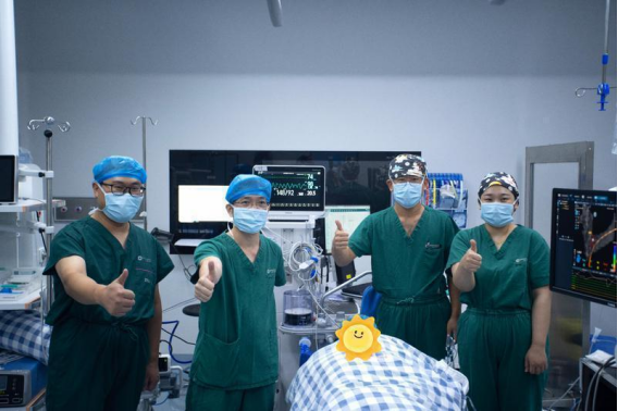 坪山区首例“零射线、零辐射”心脏电生理射频消融手术